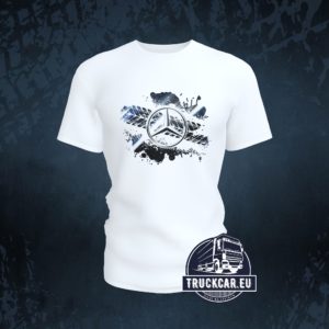 Tričko MERCEDES dezen BLUE