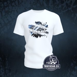 Tričko MAN dezen BLUE