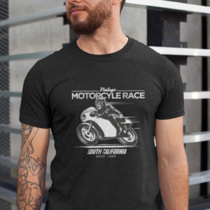 Motorkárske tričko