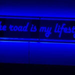 Truck zrkadlo The road is my lifestyle