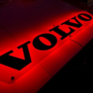 LED zrkadlo dvojdielne Volvo